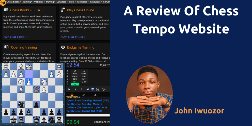 A Review Of Chess Tempo: A Look At The Features 