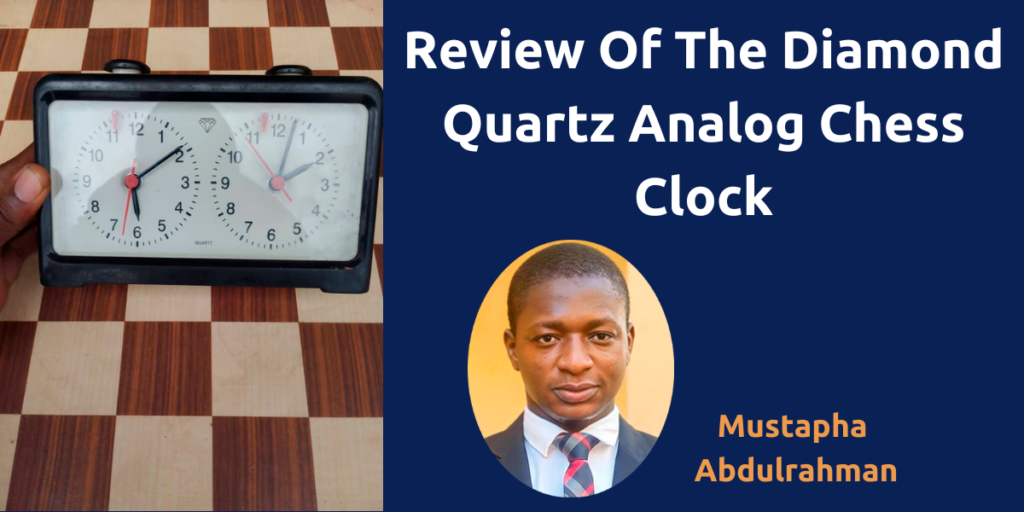 Our Review Of The Diamond Quartz Analog Chess Clock