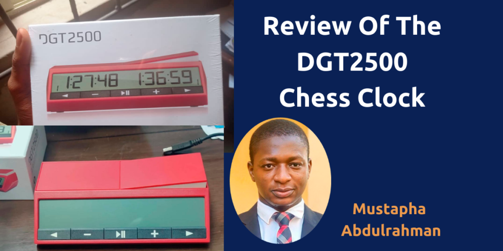 Our Review Of The DGT2500 Chess Clock