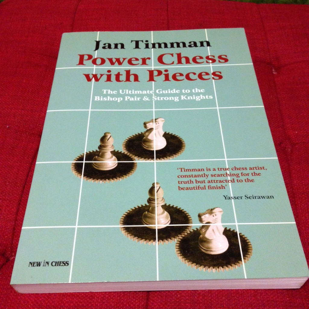 Cover of Power Chess With Pieces by Jan Timman