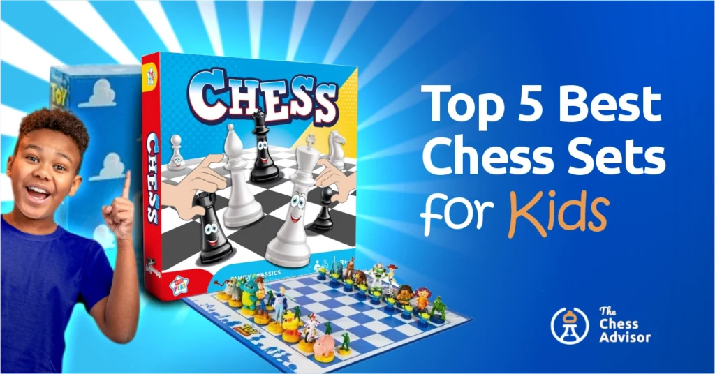 Graphic showing a children-friendly chessboard