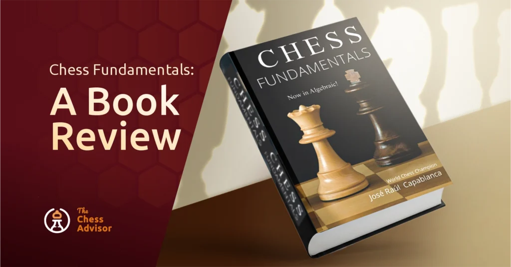 Graphic displaying the book Chess Fundamentals by Jose Capablanca