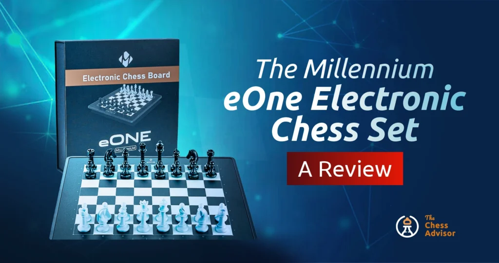 A millenium eOne Chess Set unveiled and its packaged container