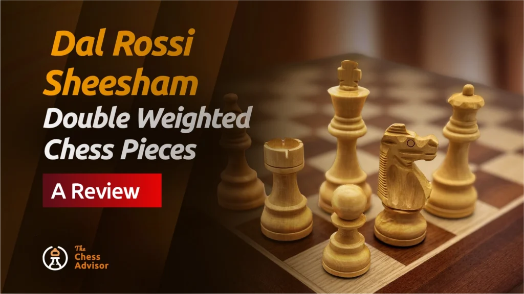 The Dal Rossi Sheesham chess piece