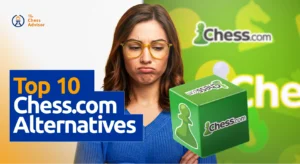 A woman showcasing alternatives to Chess.com